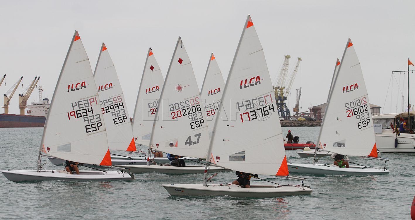 Leo Molina (CM Almería), Daniel Martínez (CN Los Nietos) y Manuel García (CAR Infanta Cristina) han ganado en ILCA 4 y 6 respectivamente