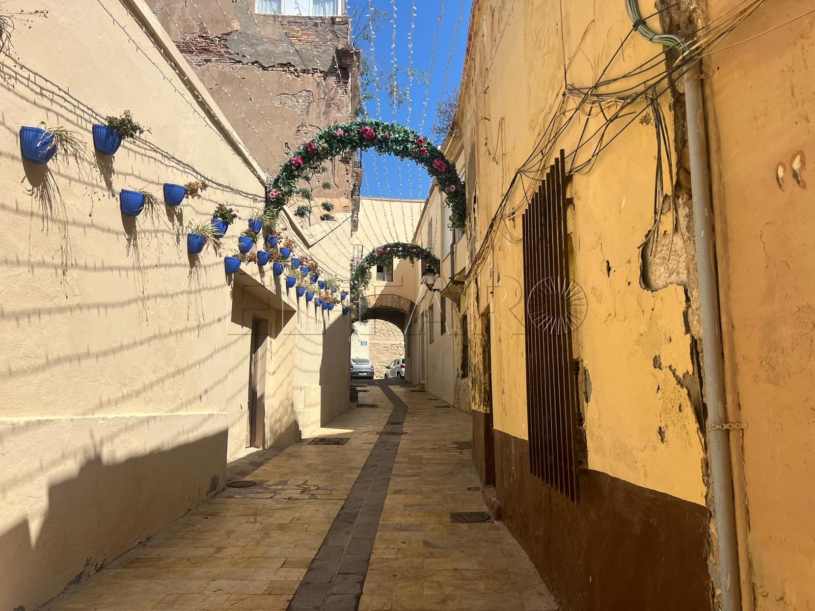 La ciudad impulsa la rehabilitación de fachadas y solares históricos de Melilla la Vieja