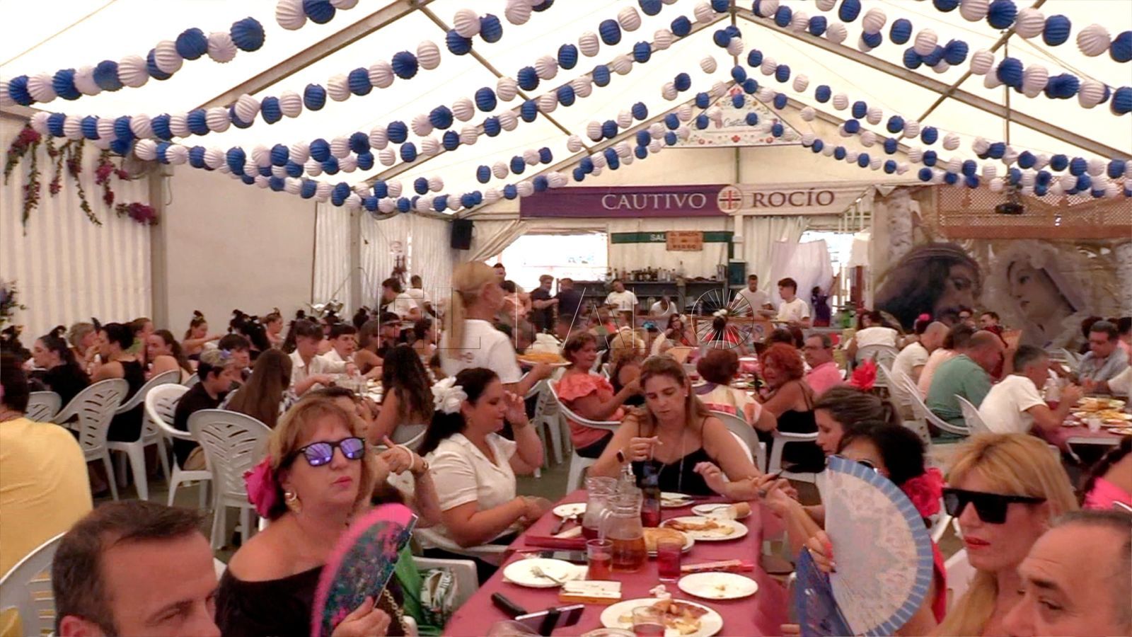 La caseta de Los Costaleros: dos décadas de tradición y convivencia en la Feria de Melilla