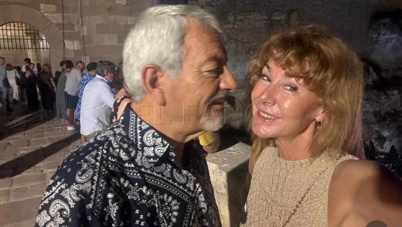 Carlos Sobera y su esposa, Patricia Santamaría disfrutan de unas vacaciones en Melilla