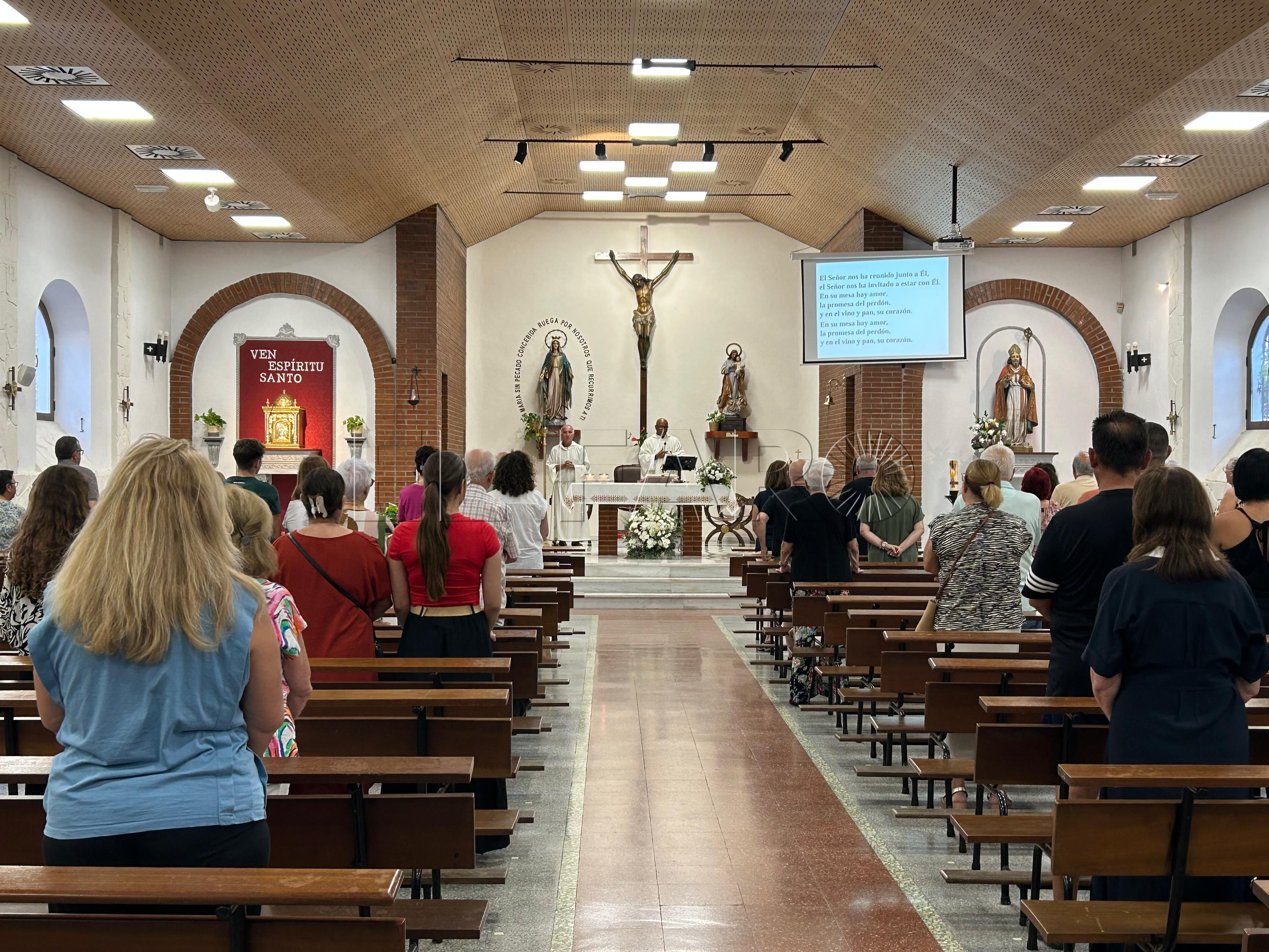 La parroquia del Real celebra la misa en honor a San Agustín