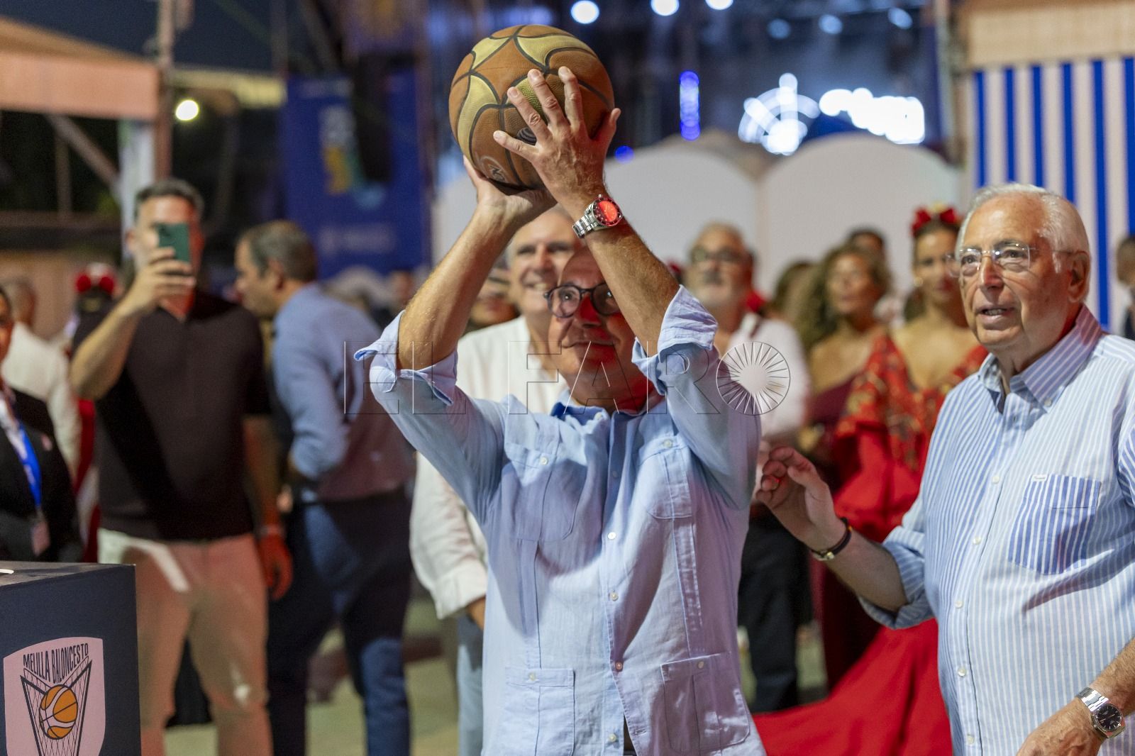 El Melilla Baloncesto está en la Feria 2025
