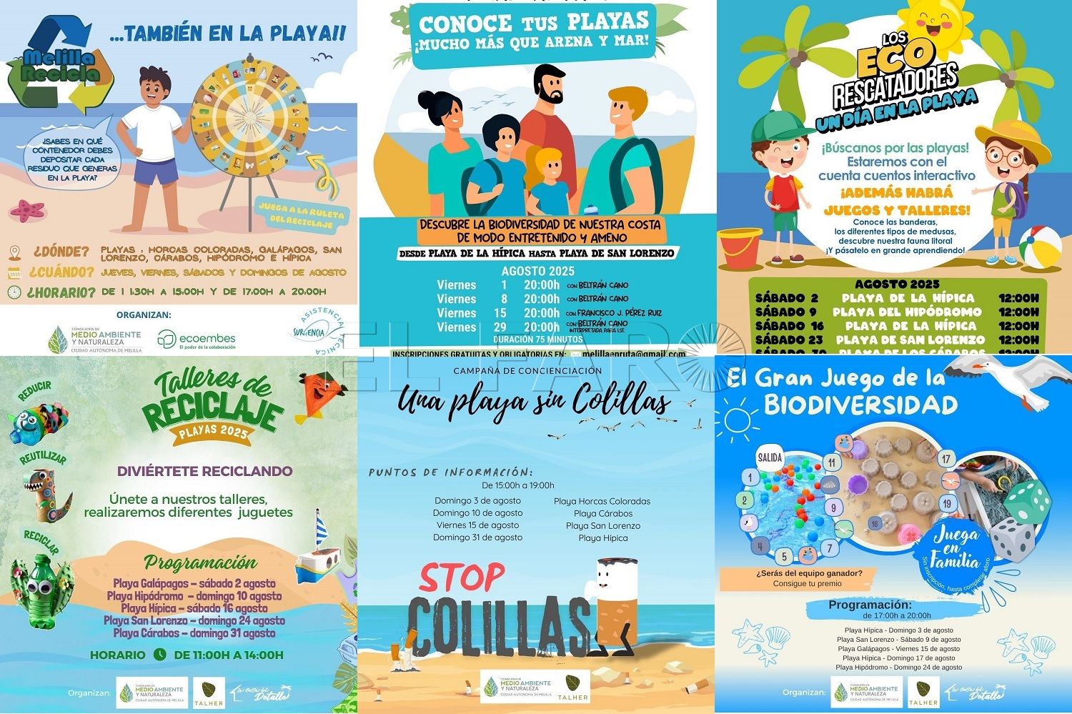 Reciclaje, teatros por la orilla y un agosto con sabor a compromiso