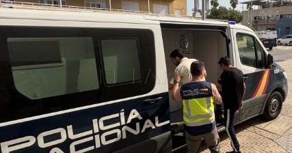 Momento de la detención