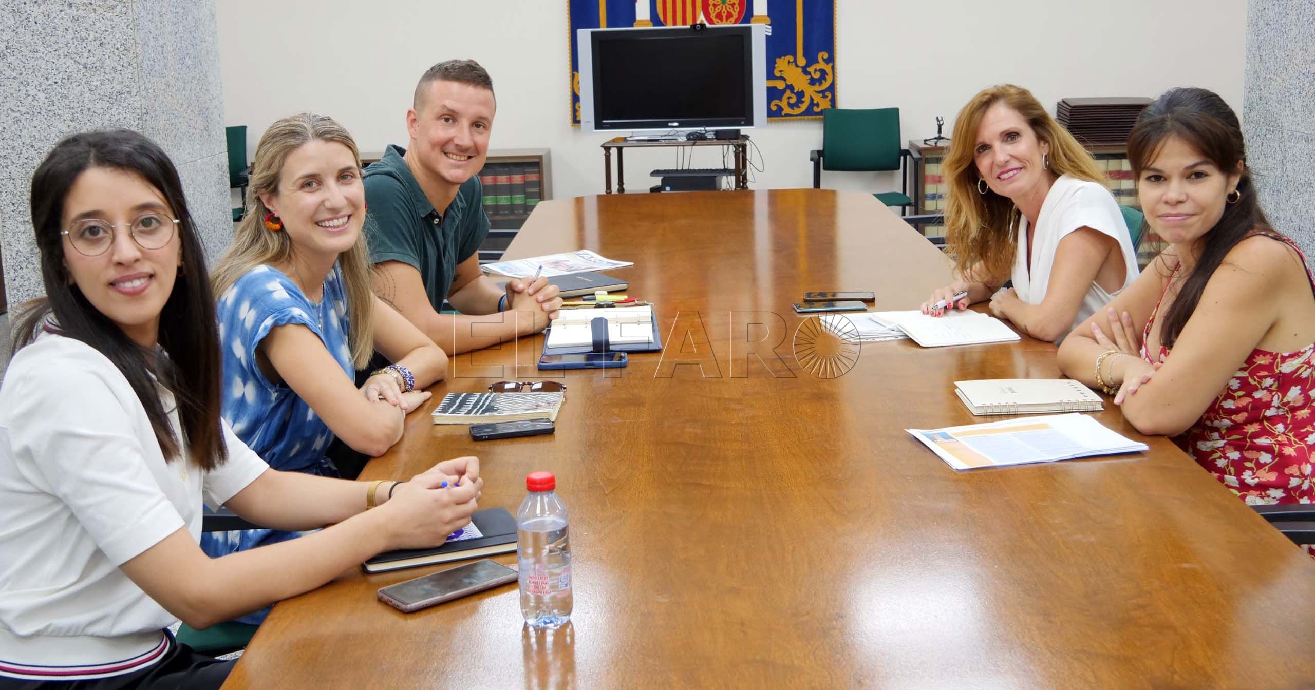 Reunión en la Delegación del Gobierno