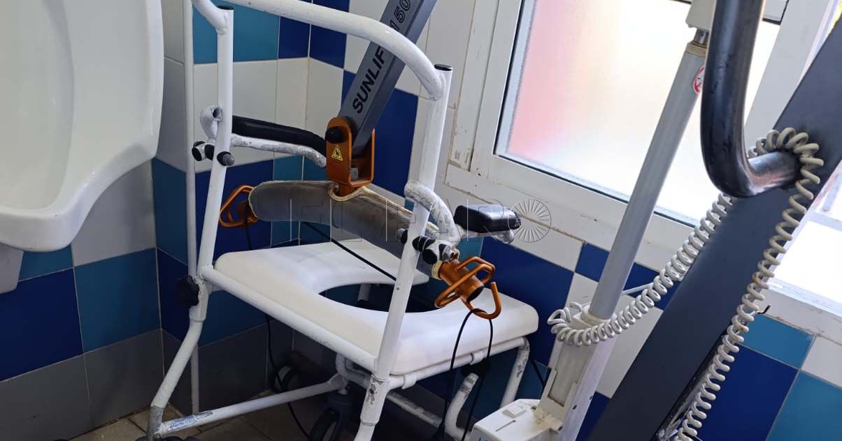 Silla para los residentes dependientes