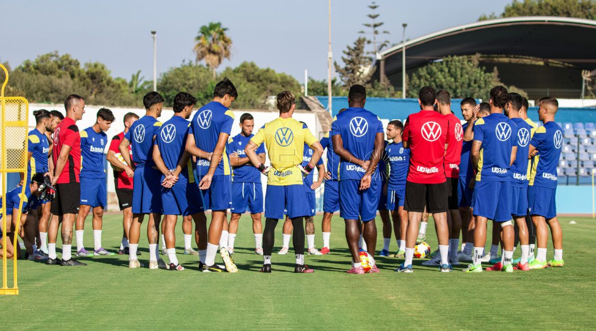 Trabajo tras un breve descanso de la UD Melilla