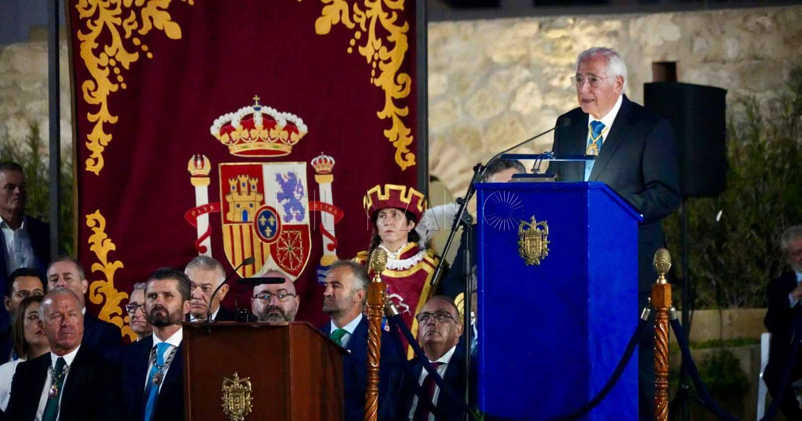 Juan José Imbroda en el 17 de septiembre