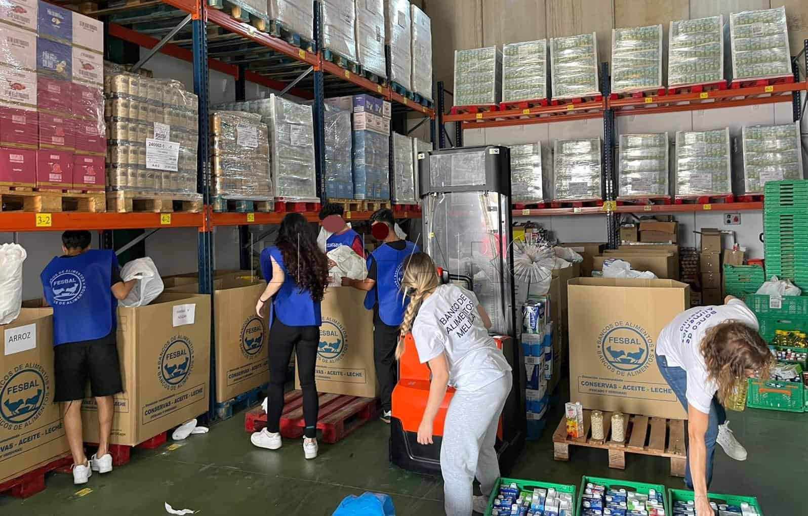 El Banco de Alimentos de Melilla busca voluntarios para la Gran Recogida