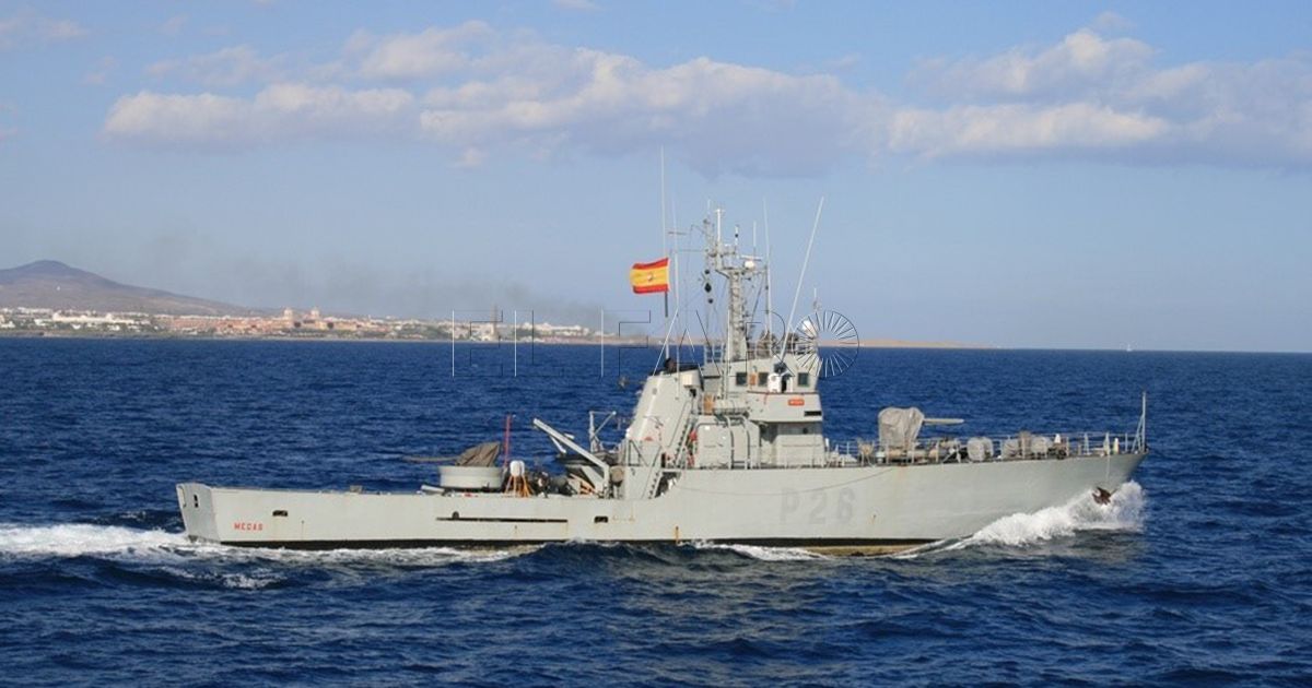 El patrullero 'Medas' finaliza su operación de vigilancia y seguridad marítima
