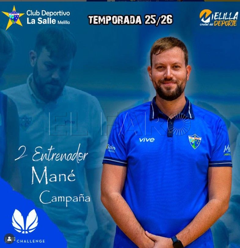 Mané Campaña renueva como segundo técnico de La Salle