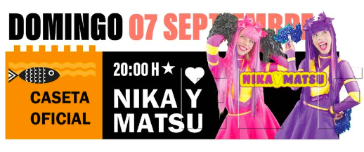 Llévate una entrada gratis para el espectáculo de Nika y Matsu a cambio de 3 kilos de productos no perecederos