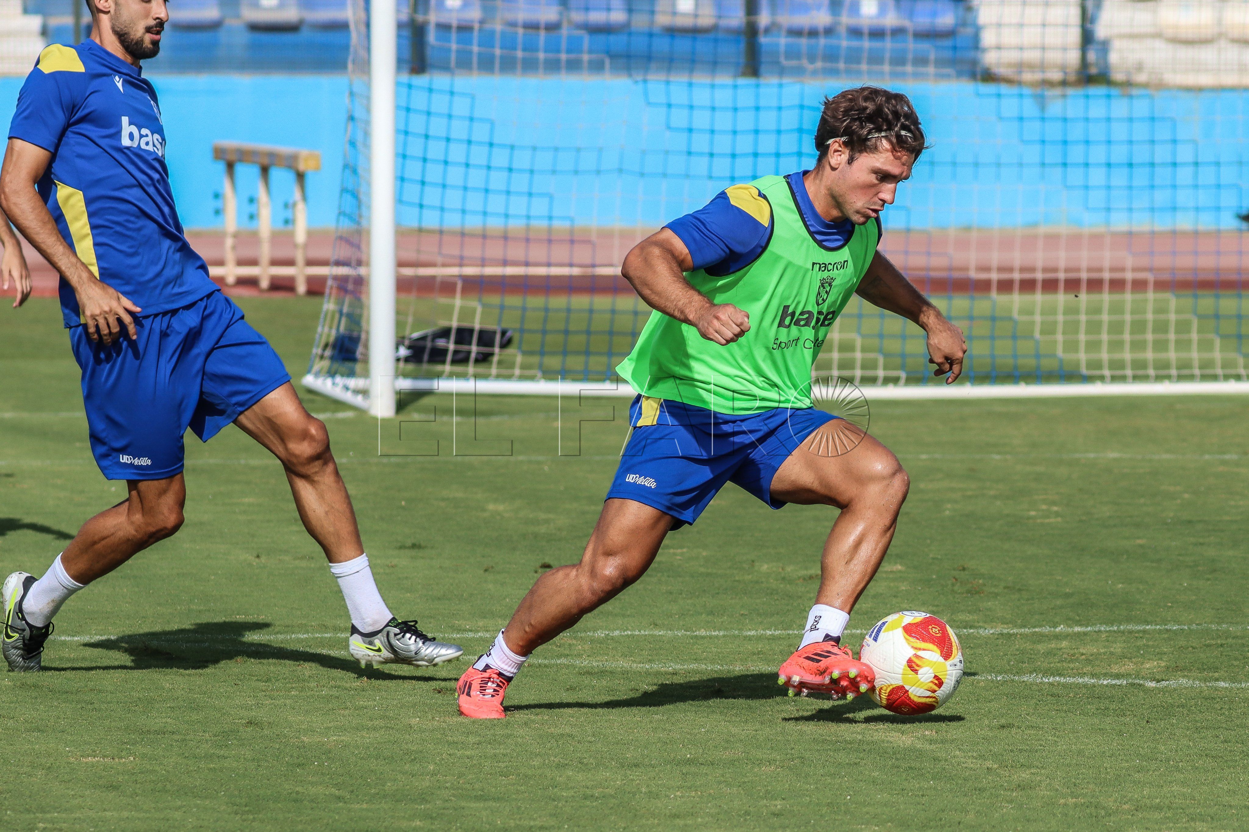 Tras el descanso vuelve el trabajo de la UD Melilla
