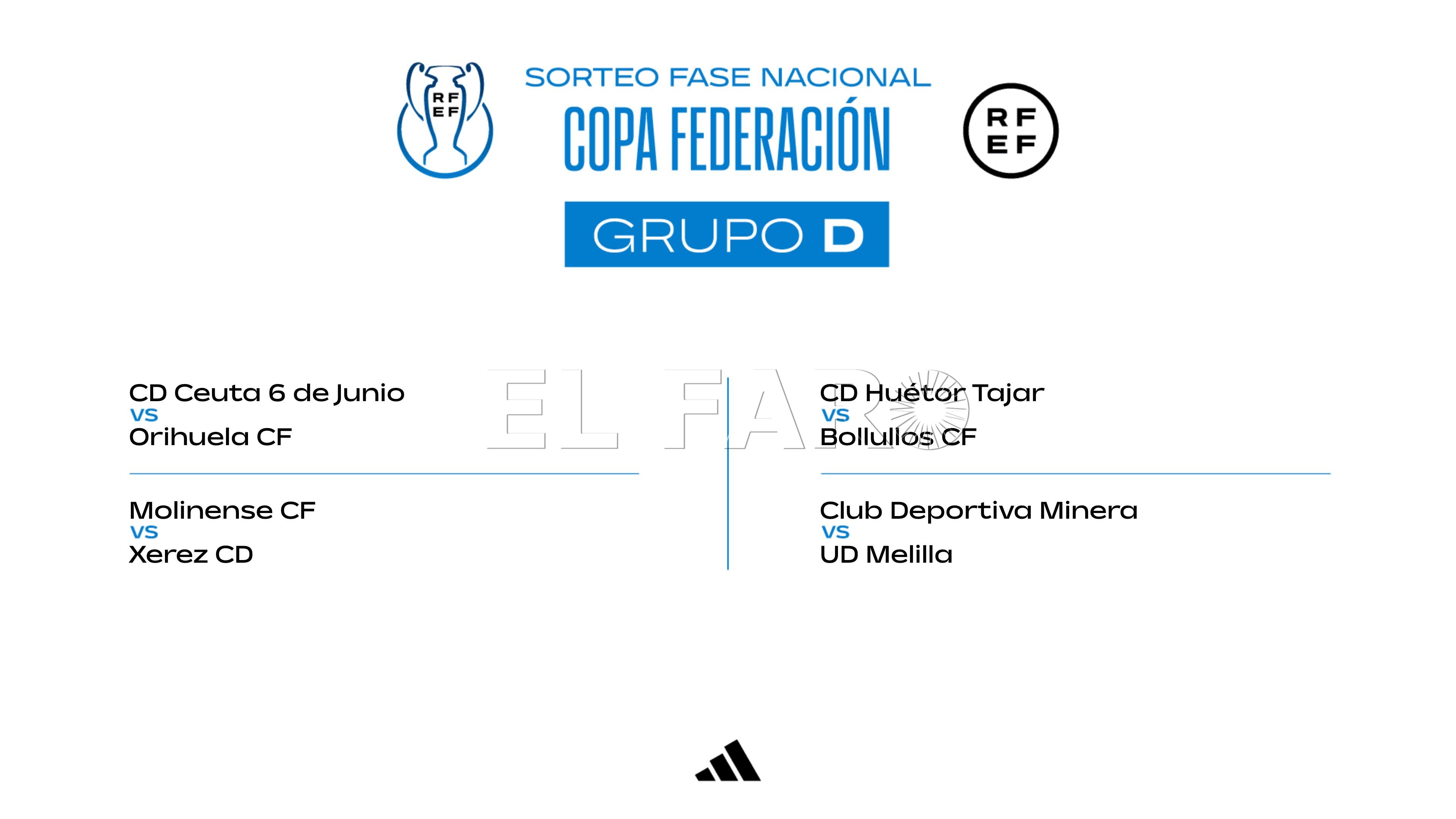 Deportiva Minera - UD Melilla, en Copa Federación