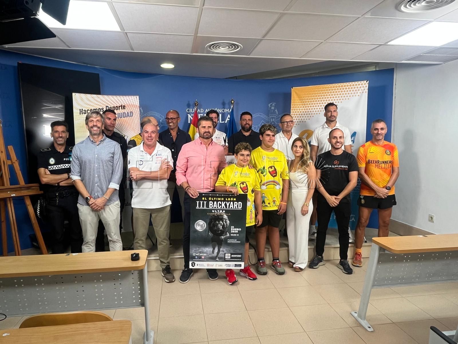 Pistoletazo de salida a la III Backyard El Último León Ultra Ciudad de Melilla
