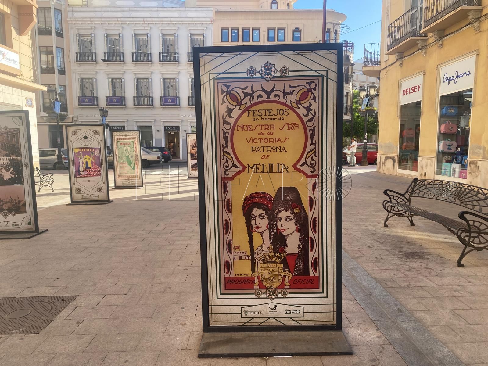 Los artistas de Melilla trasladan la feria a Lobera