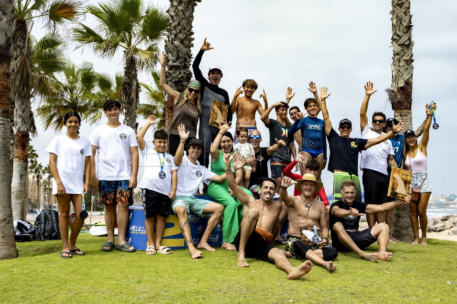 Más de 45 surfistas llenan de emoción La Hípica en los II Melilla Surfing Games