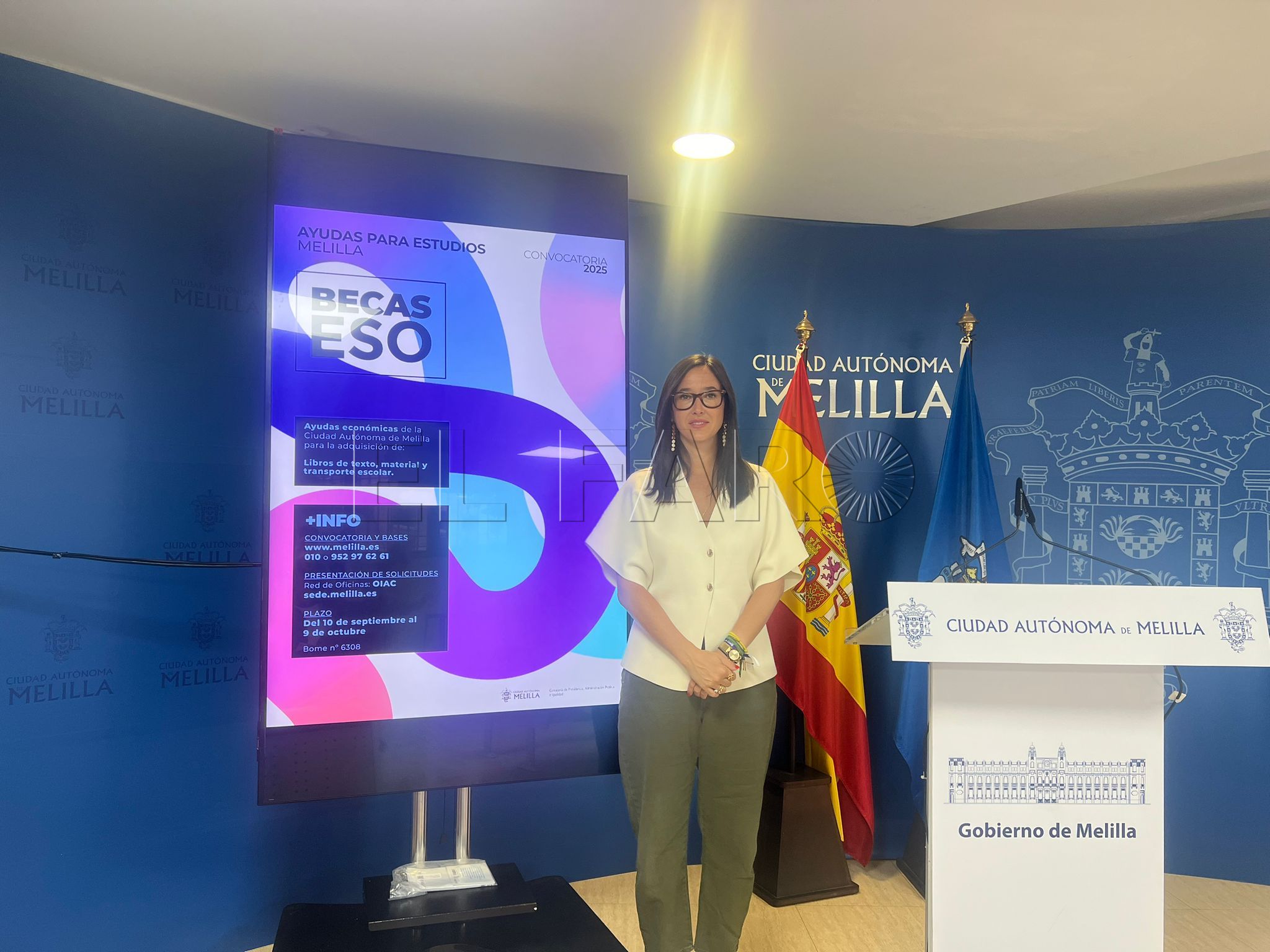 La Ciudad destina 1,1 millones de euros a las Becas ESO para aliviar el coste del inicio de curso