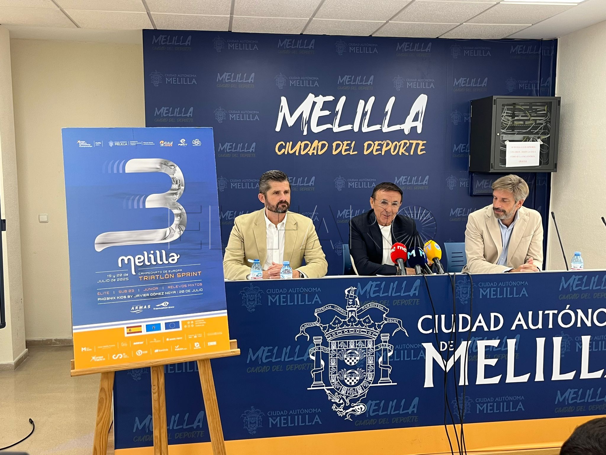 El Campeonato de Europa de Triatlón deja en Melilla un impacto económico de más de 2,8 millones de euros