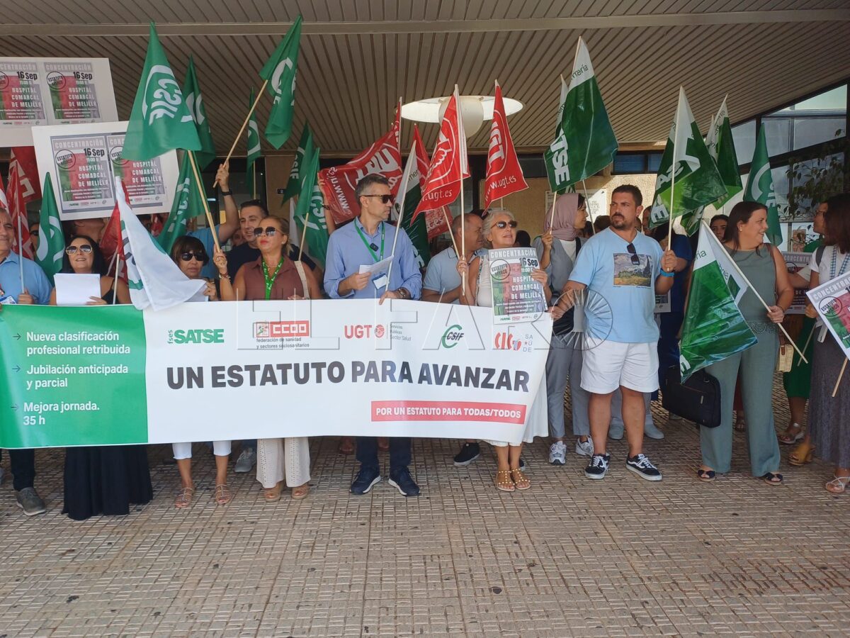 Los sanitarios de Melilla reclaman un nuevo Estatuto Marco que valore a profesionales y pacientes
