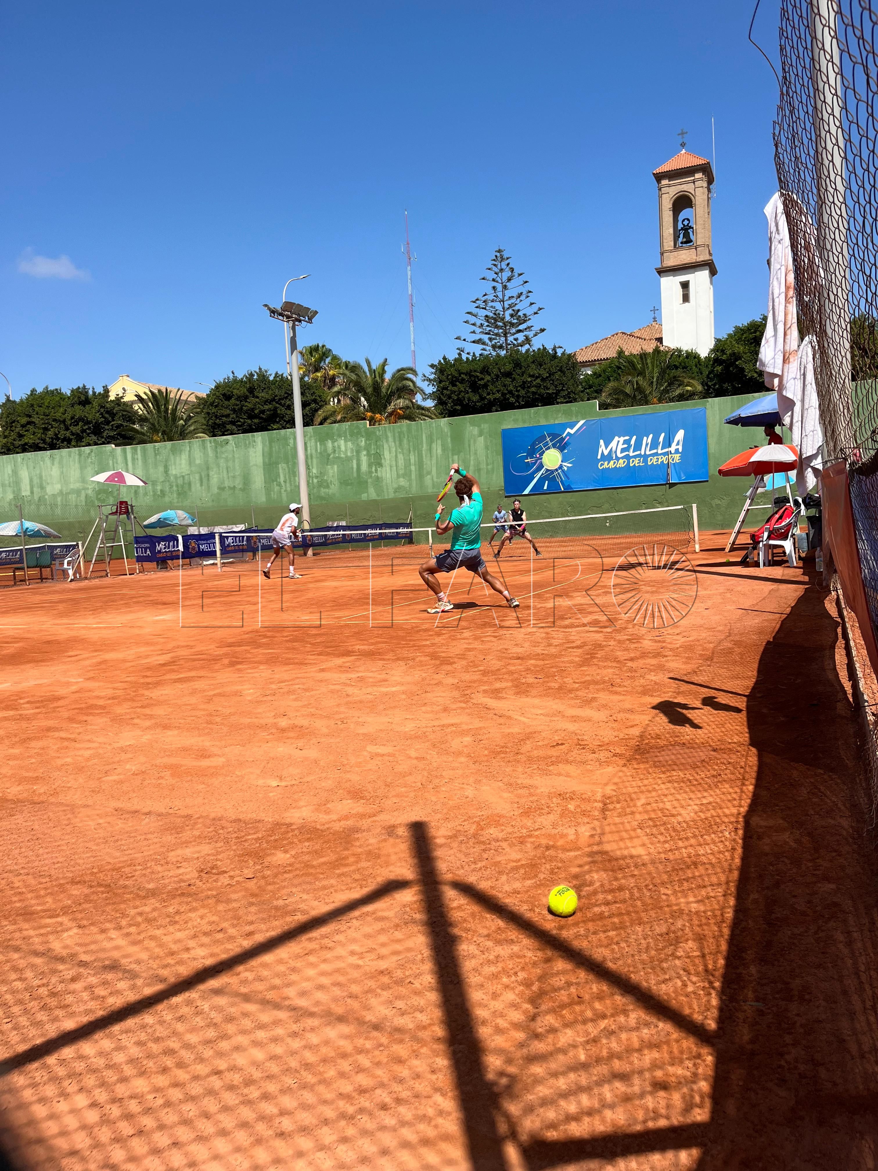Definida la final de dobles y las semis del torneo masculino de tenis