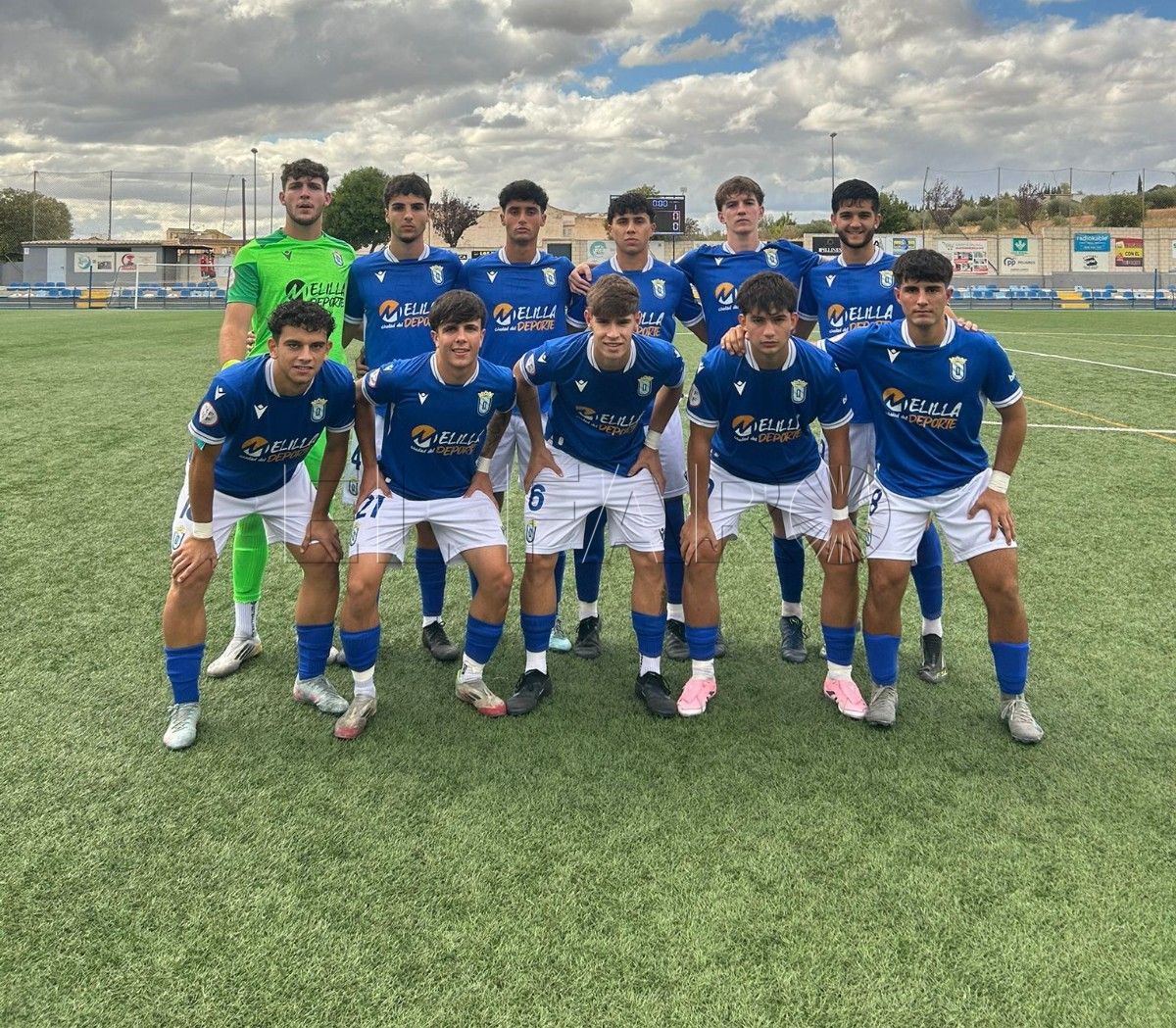 Dura derrota del juvenil de la UD Melilla ante el Granada CF