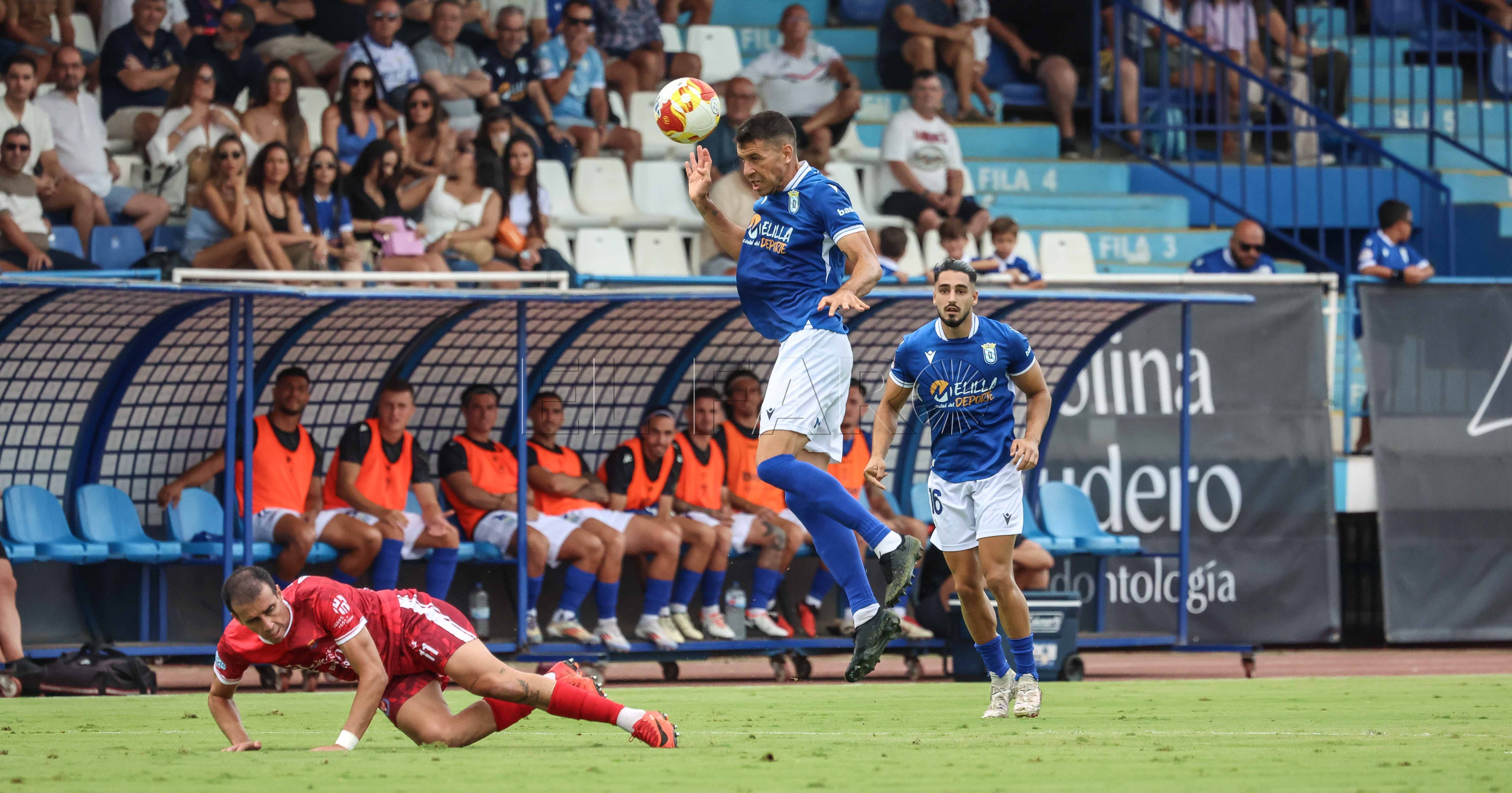 El Melilla empate ante el Minera (2-2)