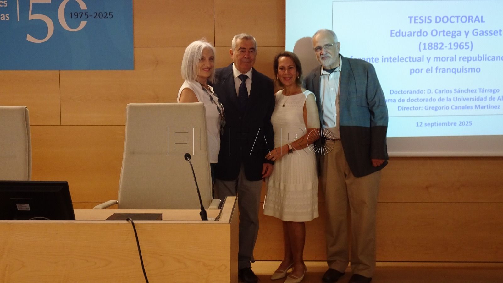 La historia silenciada de Eduardo Ortega y Gasset resurge en una tesis doctoral