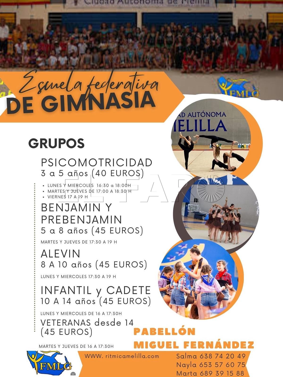 La Escuela Federativa de Gimnasia Rítmica abre su curso 2025