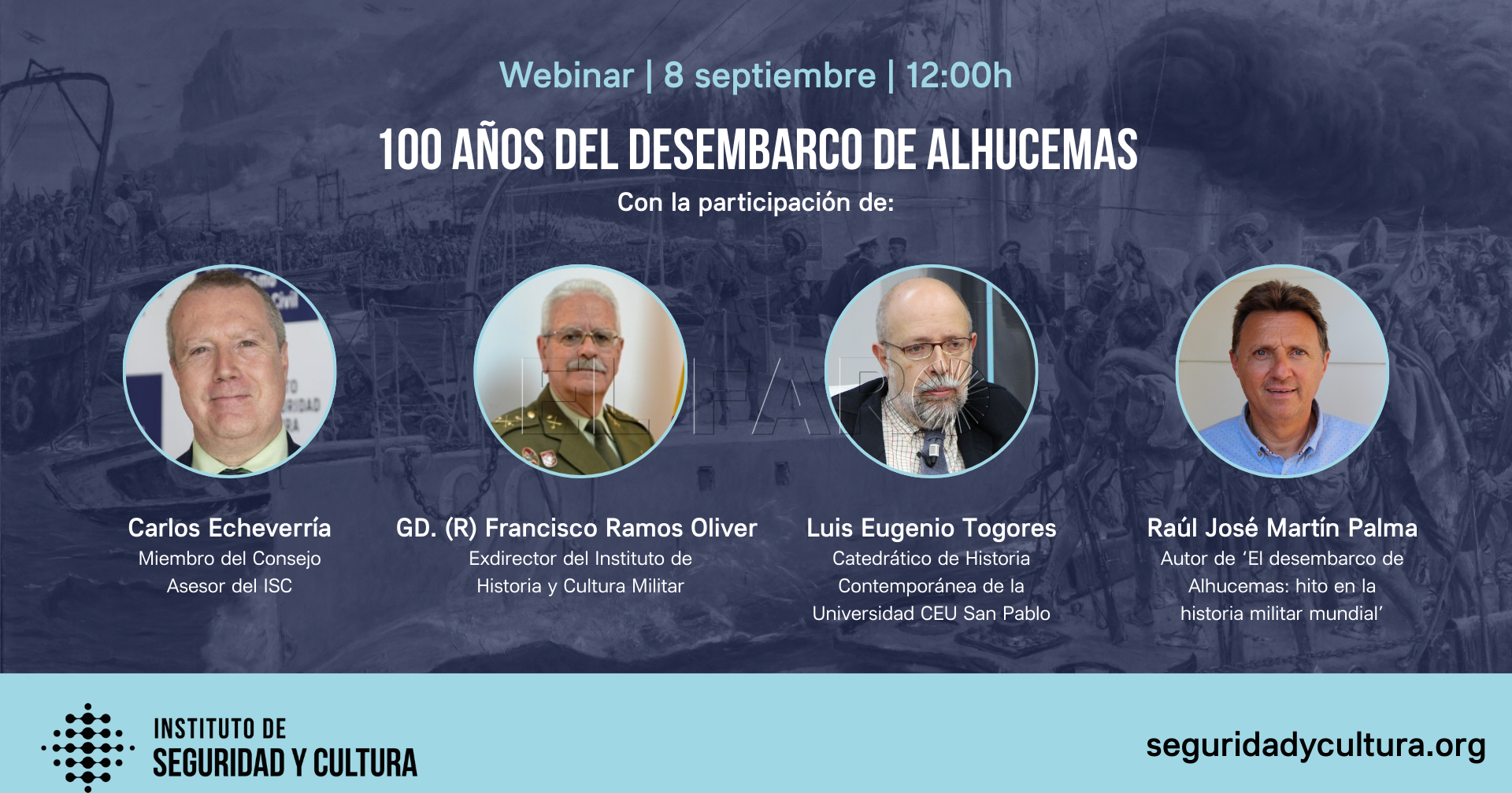 Webinar Desembarco de Alhucemas