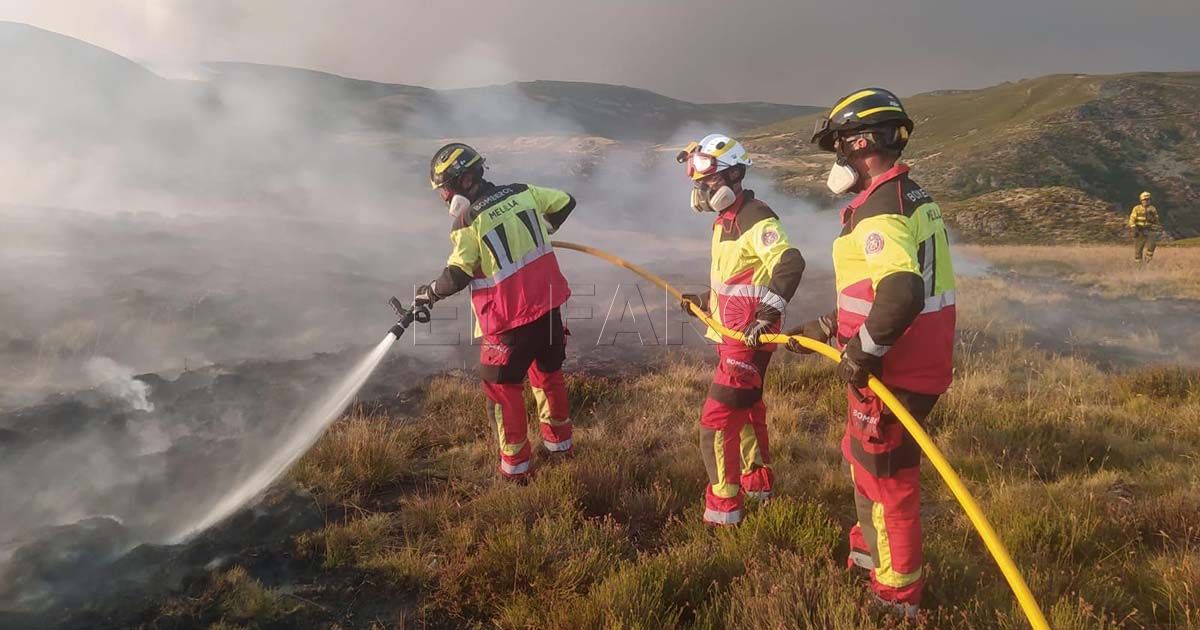 Incendios en España