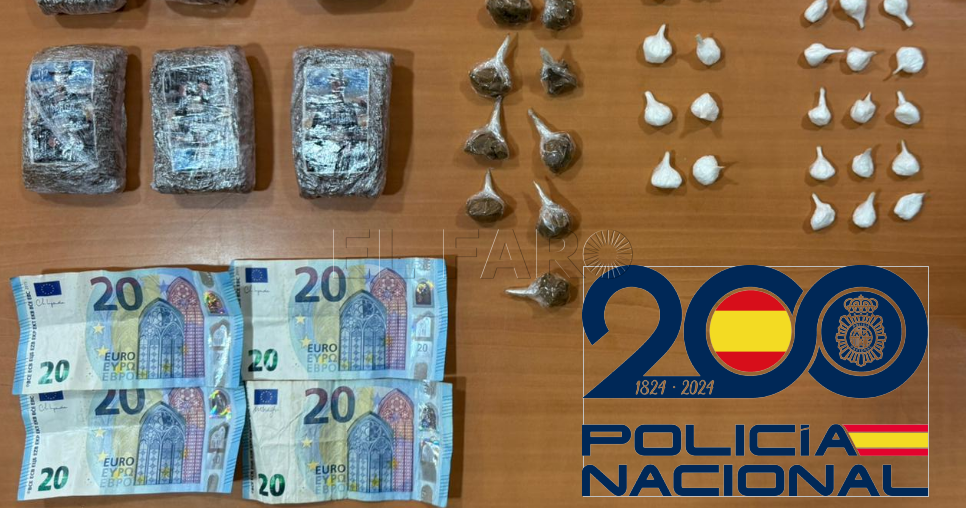 Desmantelados puntos de venta de drogas