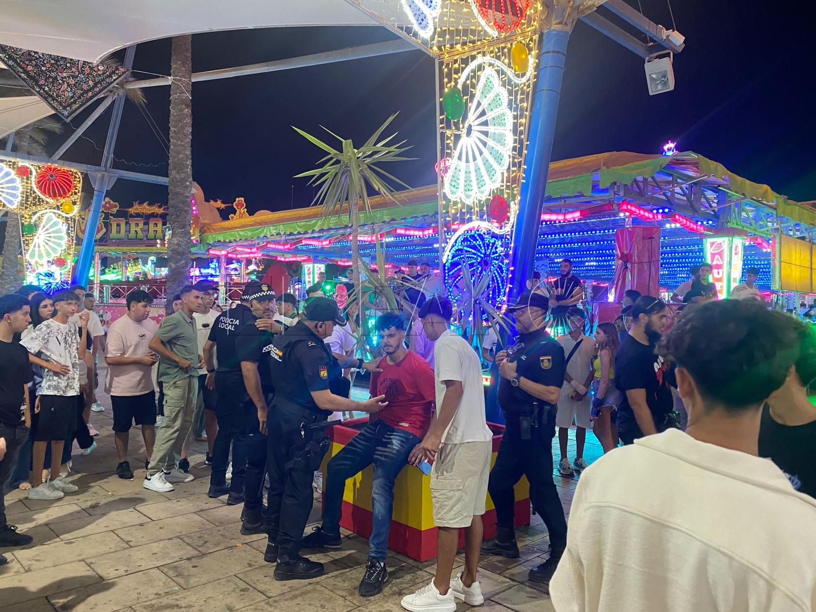 José Ronda valora positivamente el primer fin de semana de feria con incidentes menores