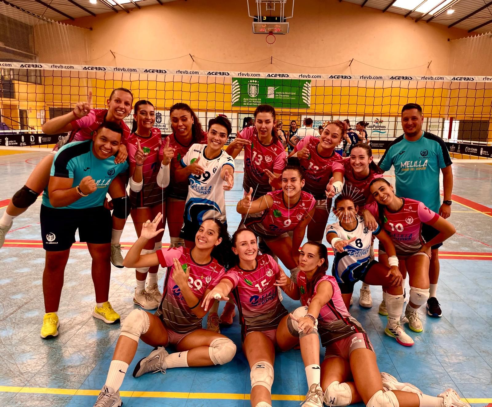 Una victoria y una derrota en el torneo de pretemporada del Emalsa-Acerbis