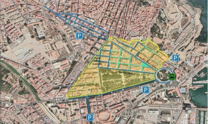 La Zona de Bajas Emisiones se implantará de forma gradual y experimental en Melilla