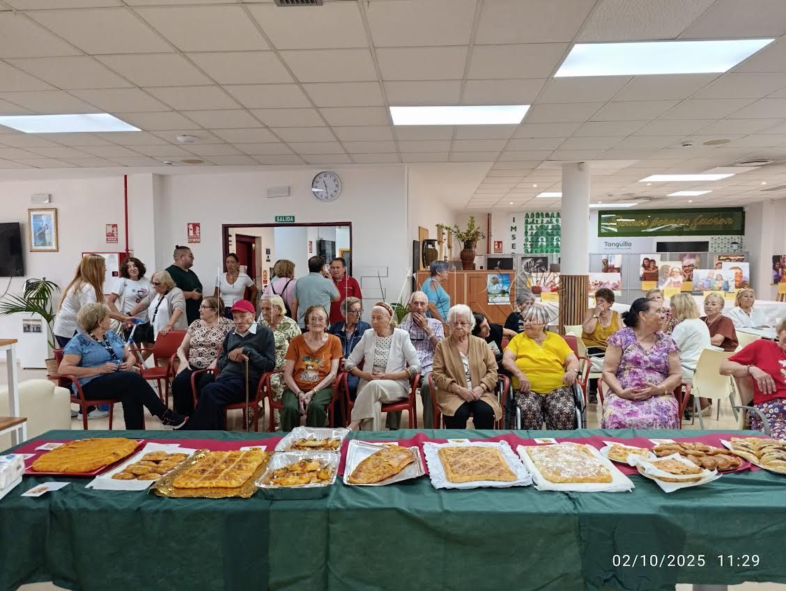Concurso de empanadas en el Centro Social de Mayores