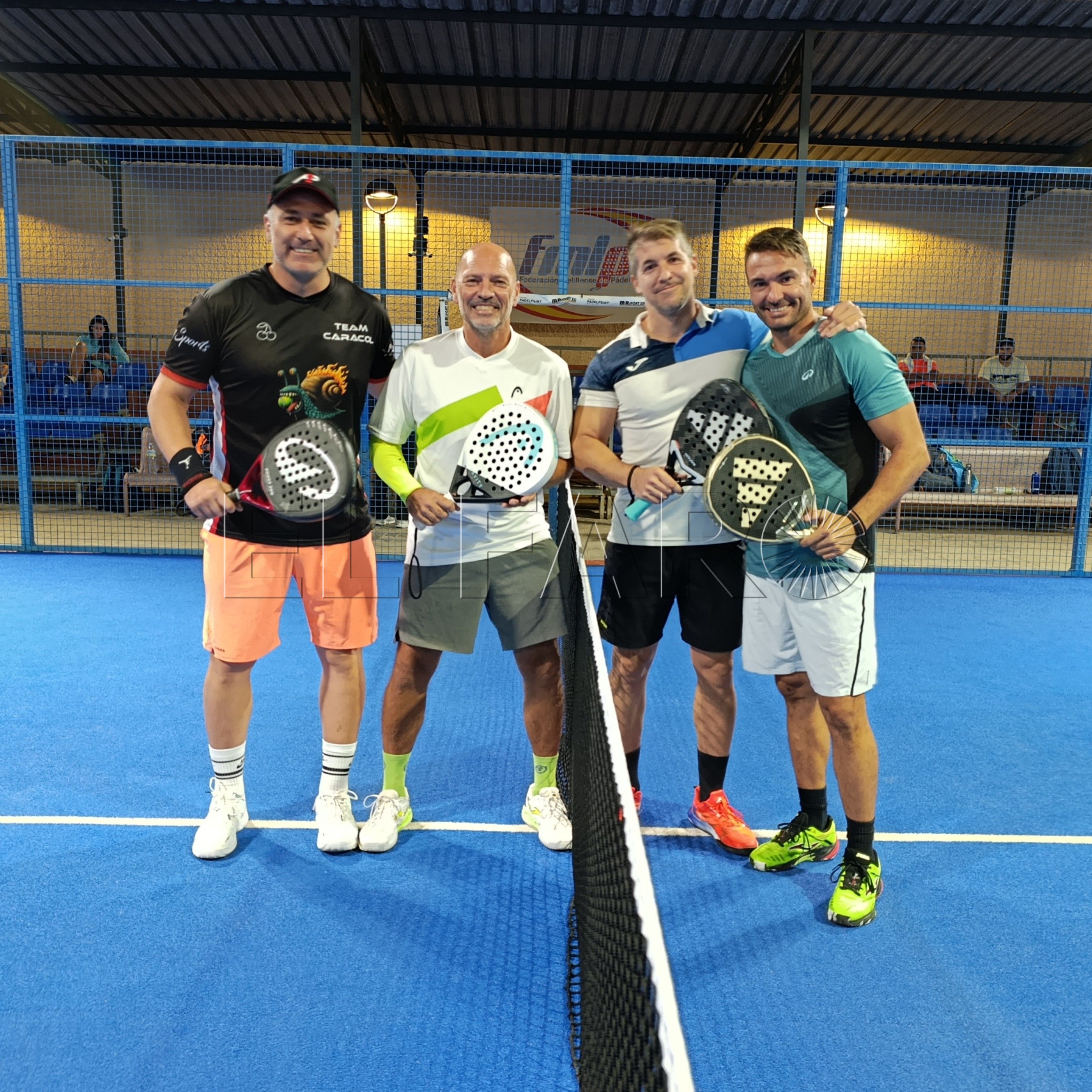 Gran cierre del circuito de veteranos de pádel