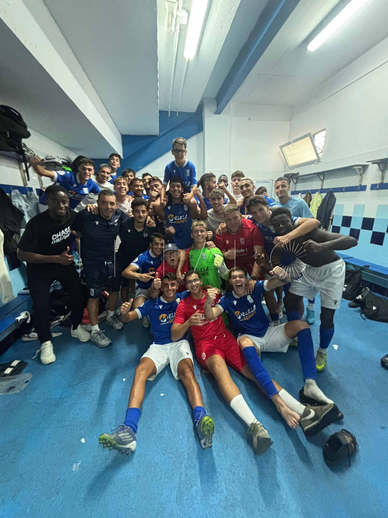 Festival de fútbol y de goles del filial