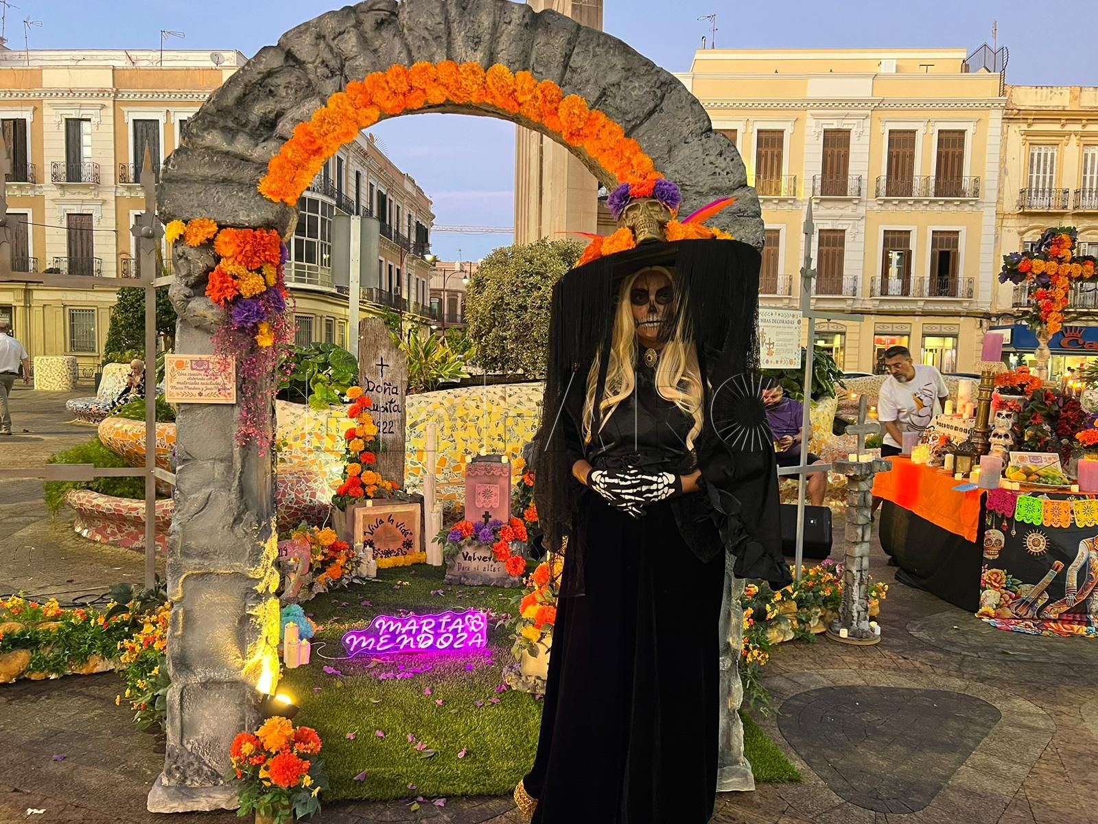 Los melillenses viven una tarde de Halloween lleno de "terror"