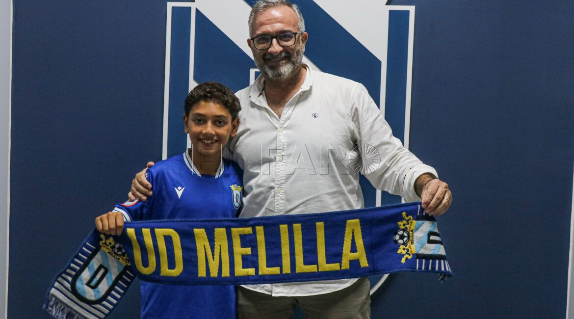 Adam Ali, nuevo becado por el Proyecto Promesa de la UD Melilla