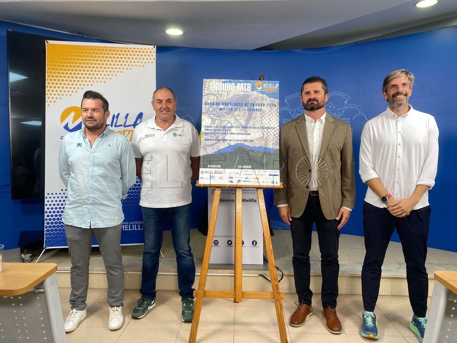 Pistoletazo de salida a la Copa de Andalucía de Enduro BTT en Melilla