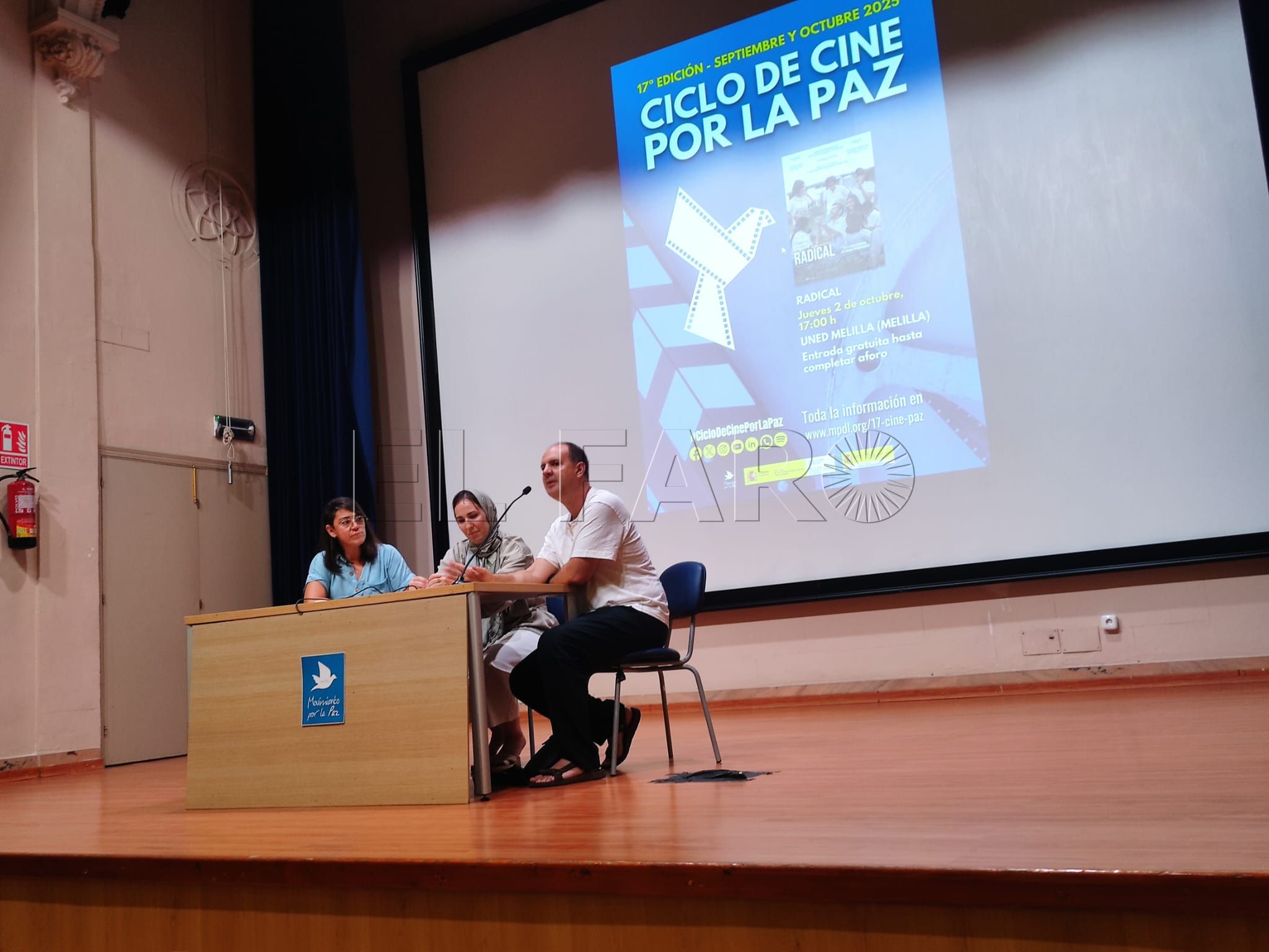 MPDL proyecta Radical y reflexiona en un encuentro con docentes sobre la educación transformadora