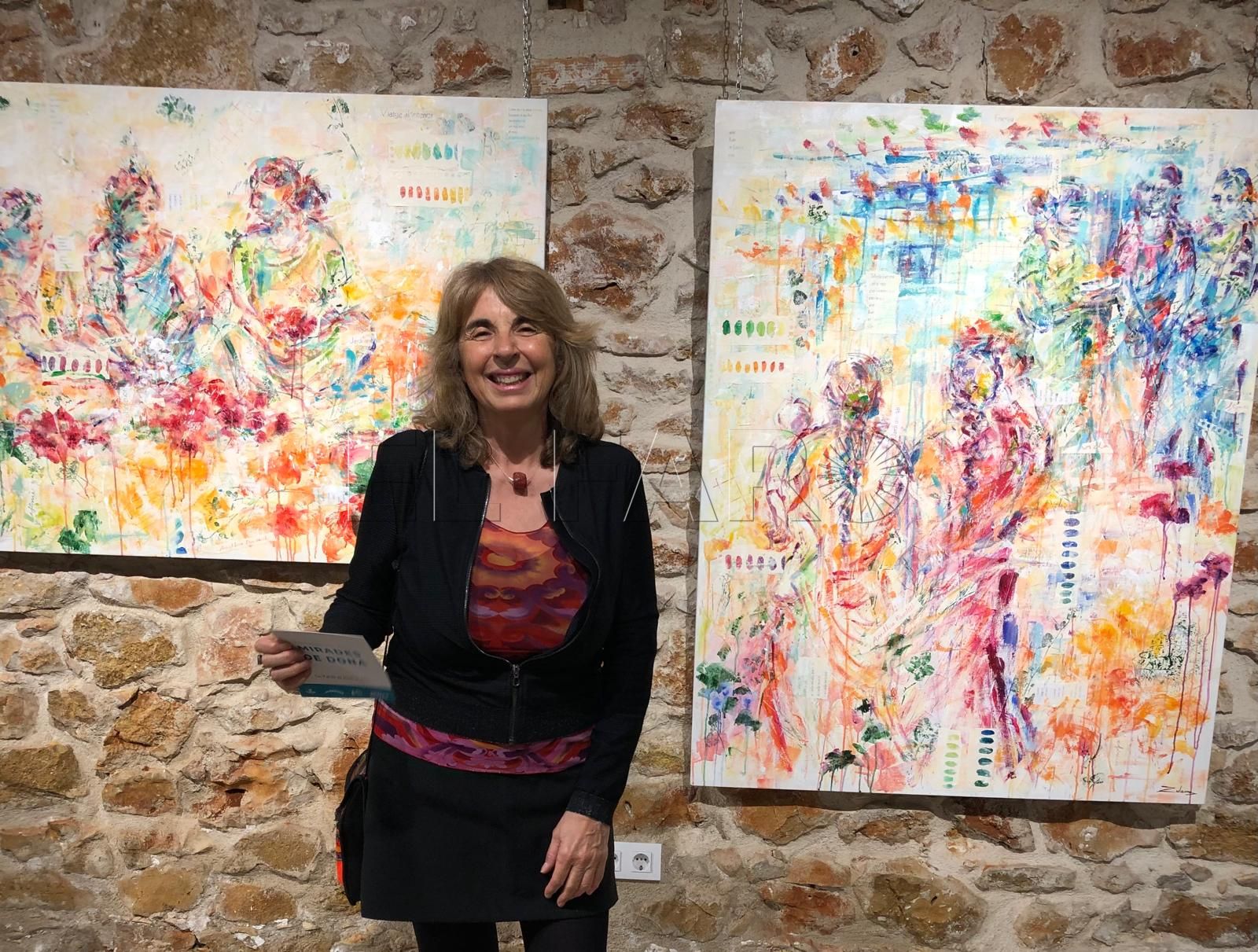 Zulema Bagur llena Melilla de color, emoción y mirada femenina con su arte en movimiento