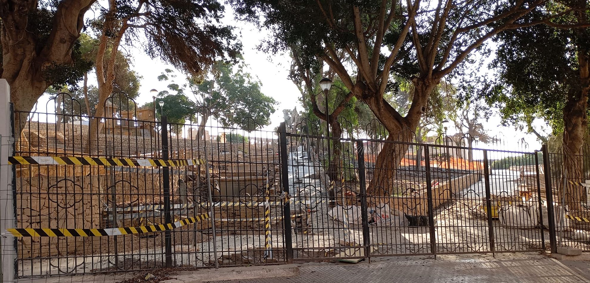 Ventura: “La espera va a merecer la pena, porque el Parque Lobera va a quedar espectacular”