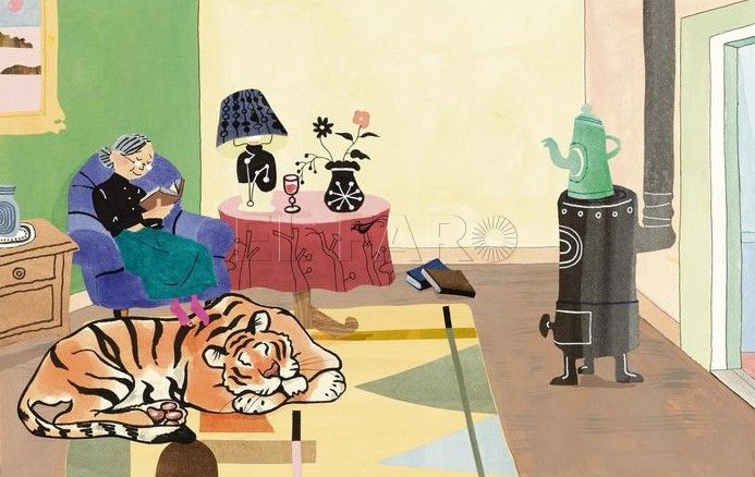 Tigre: una historia sobre la amistad, el adiós y el calor del hogar