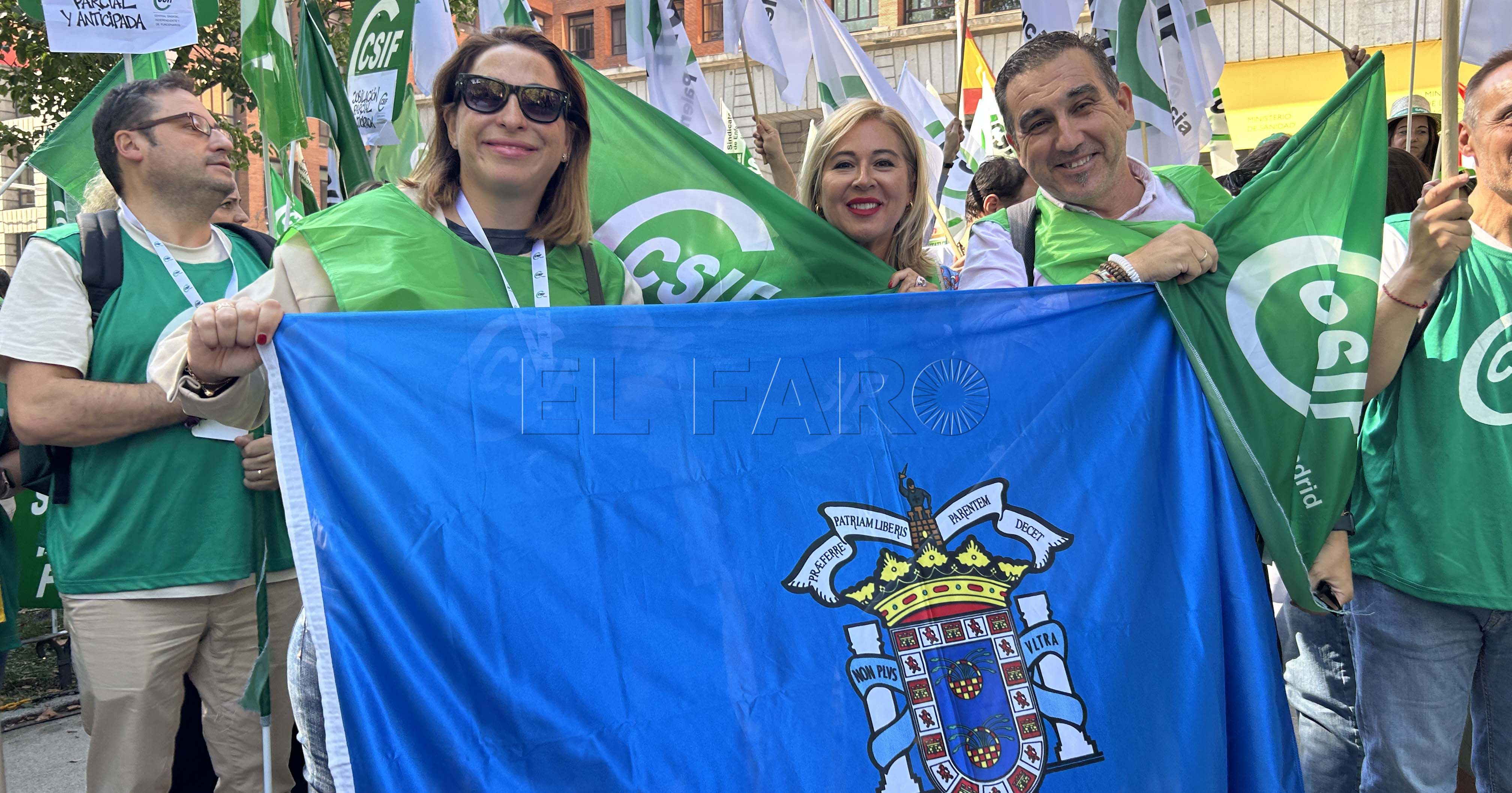 La manifestación tuvo lugar en Madrid