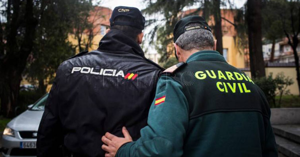 Honor a la Policía Nacional y a la Guardia Civil
