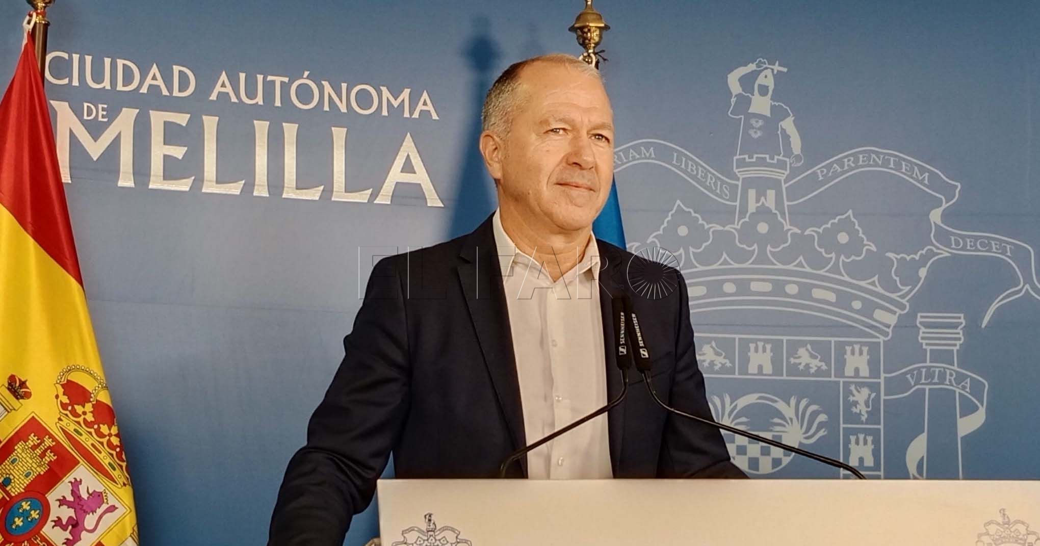 Vicepresidente primero del Gobierno de Melilla