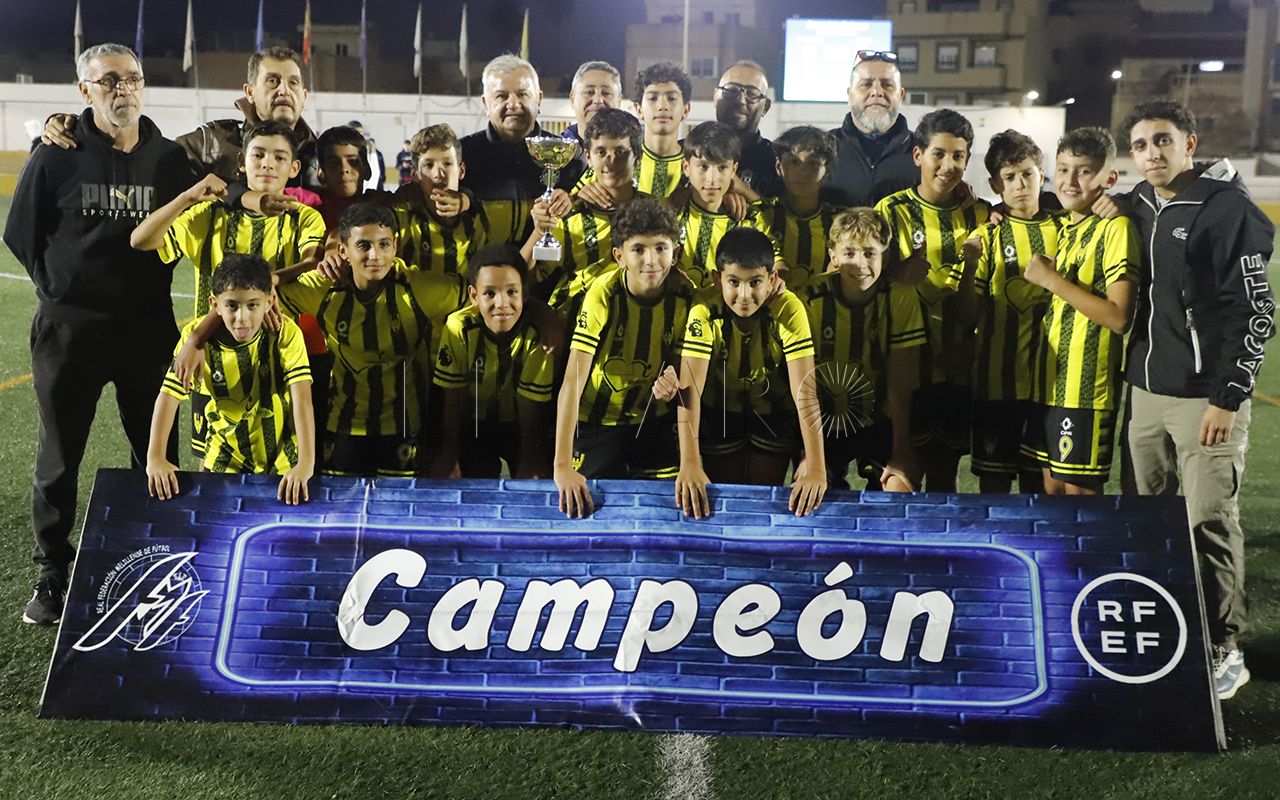 Atlético Melilla y Buen Consejo, campeones de la Copa infantil