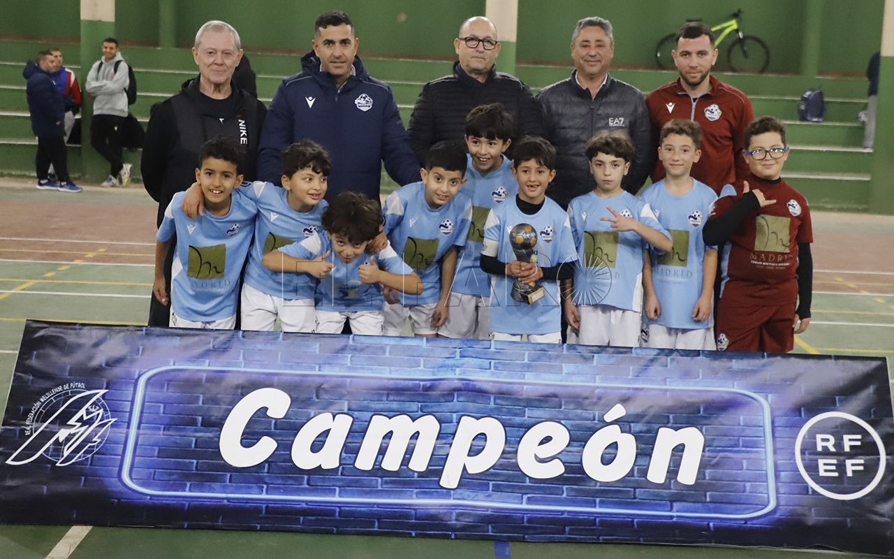 El Melilla City C  en 3ª Benjamín y el Rusadir en Juvenil fueron campeones